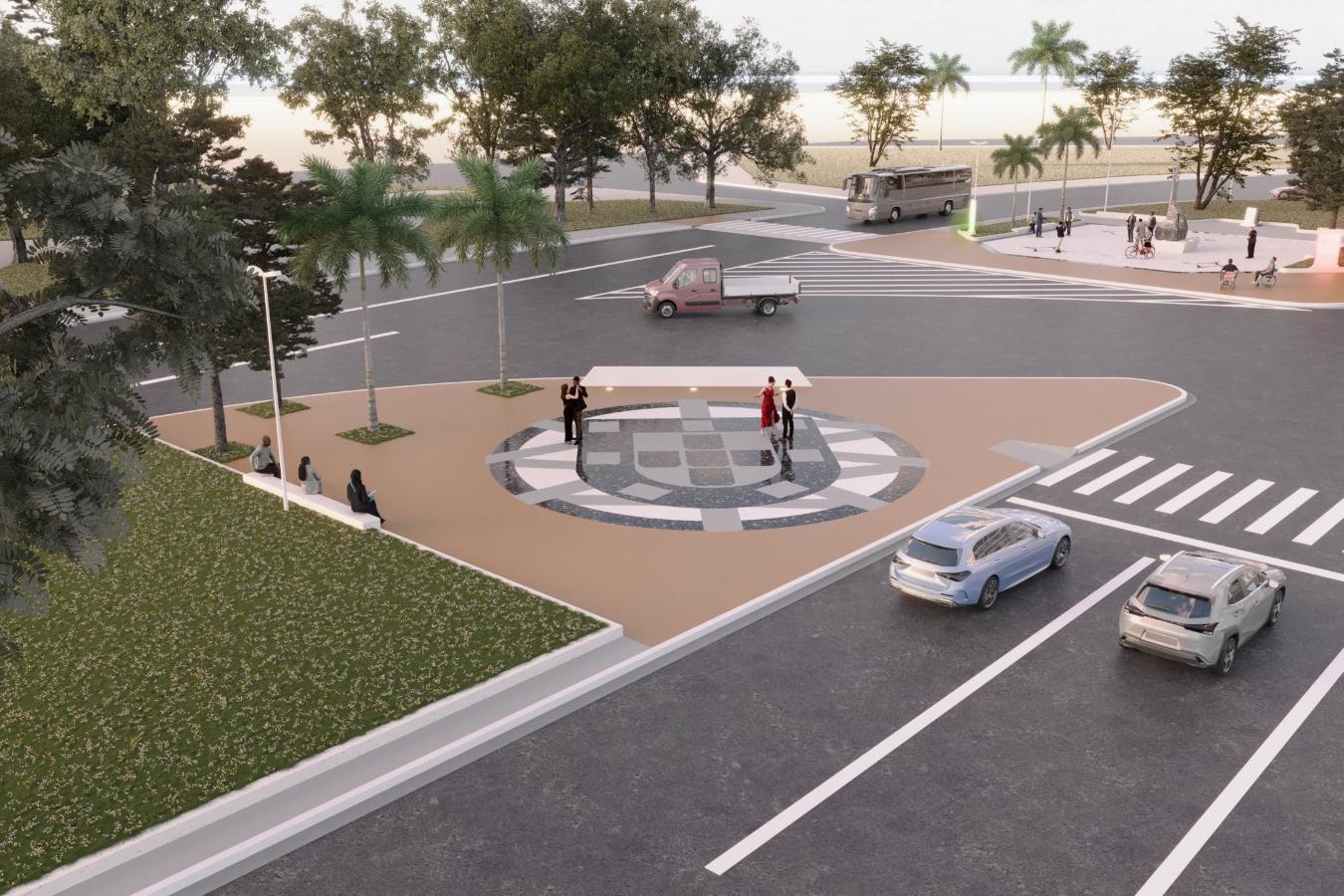 Por exemplo, canteiro central do Itararé receberá obras conectando a Ilha Porchat à divisa com Santos