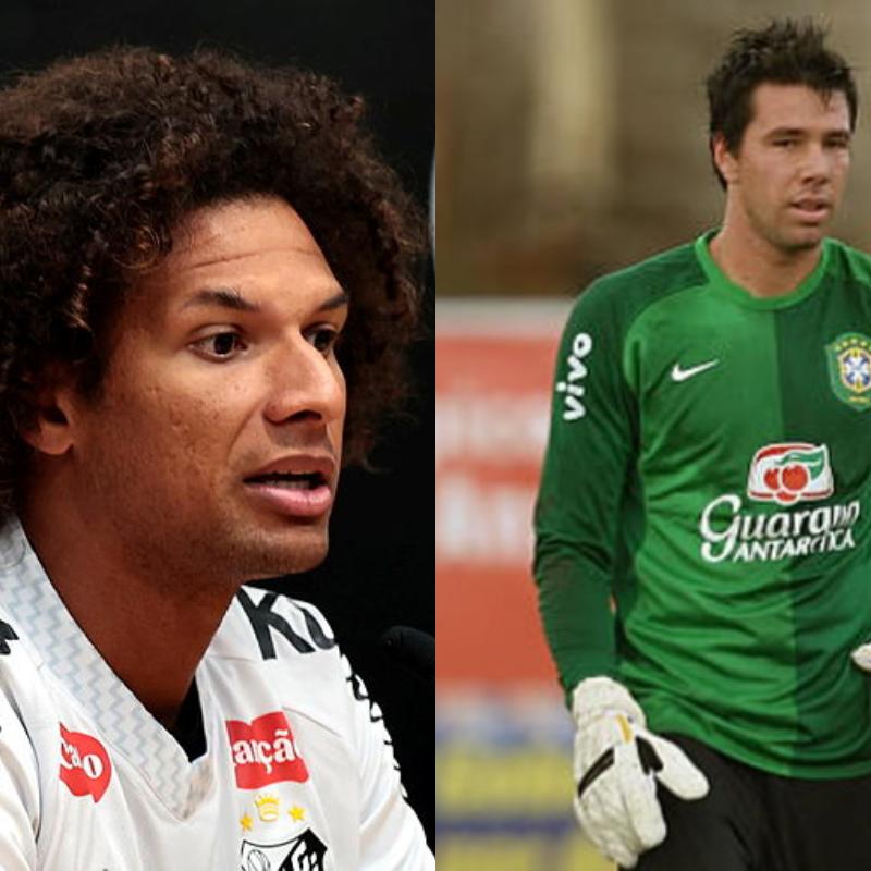 Volante do Santos processou o ex-goleiro da seleção brasileira