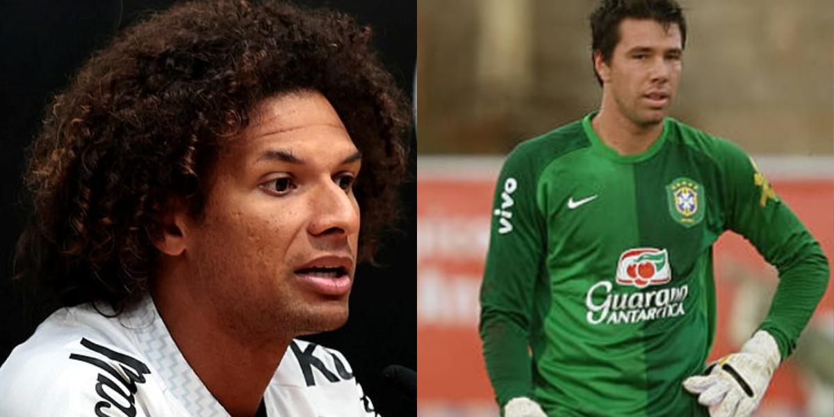 Volante do Santos processou o ex-goleiro da seleção brasileira