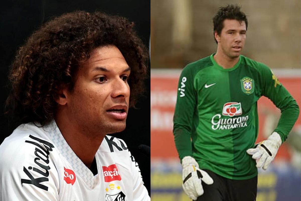 Volante do Santos processou o ex-goleiro da seleção brasileira