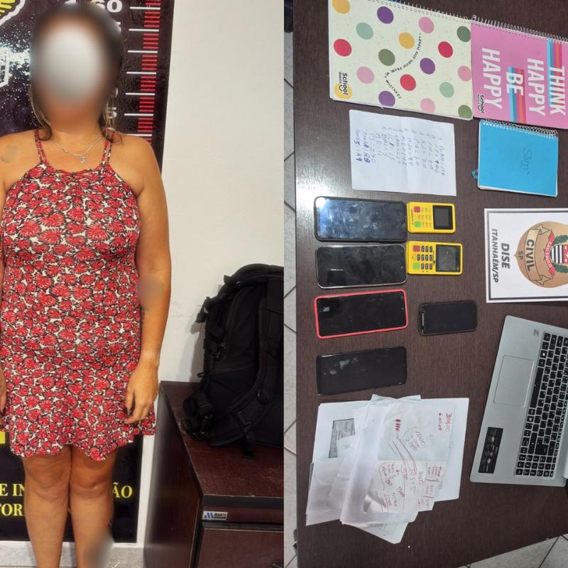 "Malévola" foi presa nesta quinta-feira (12)