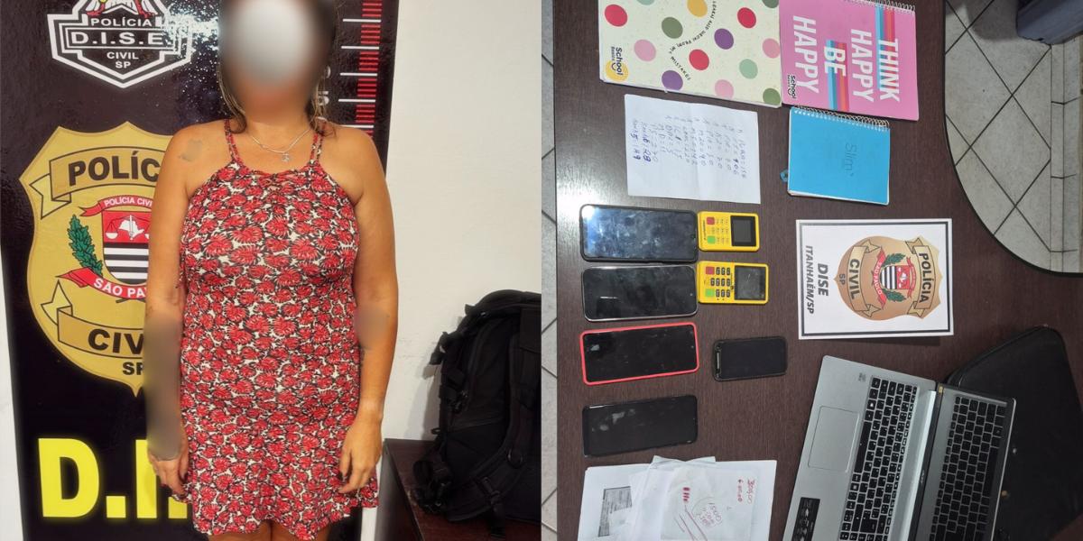 "Malévola" foi presa nesta quinta-feira (12)