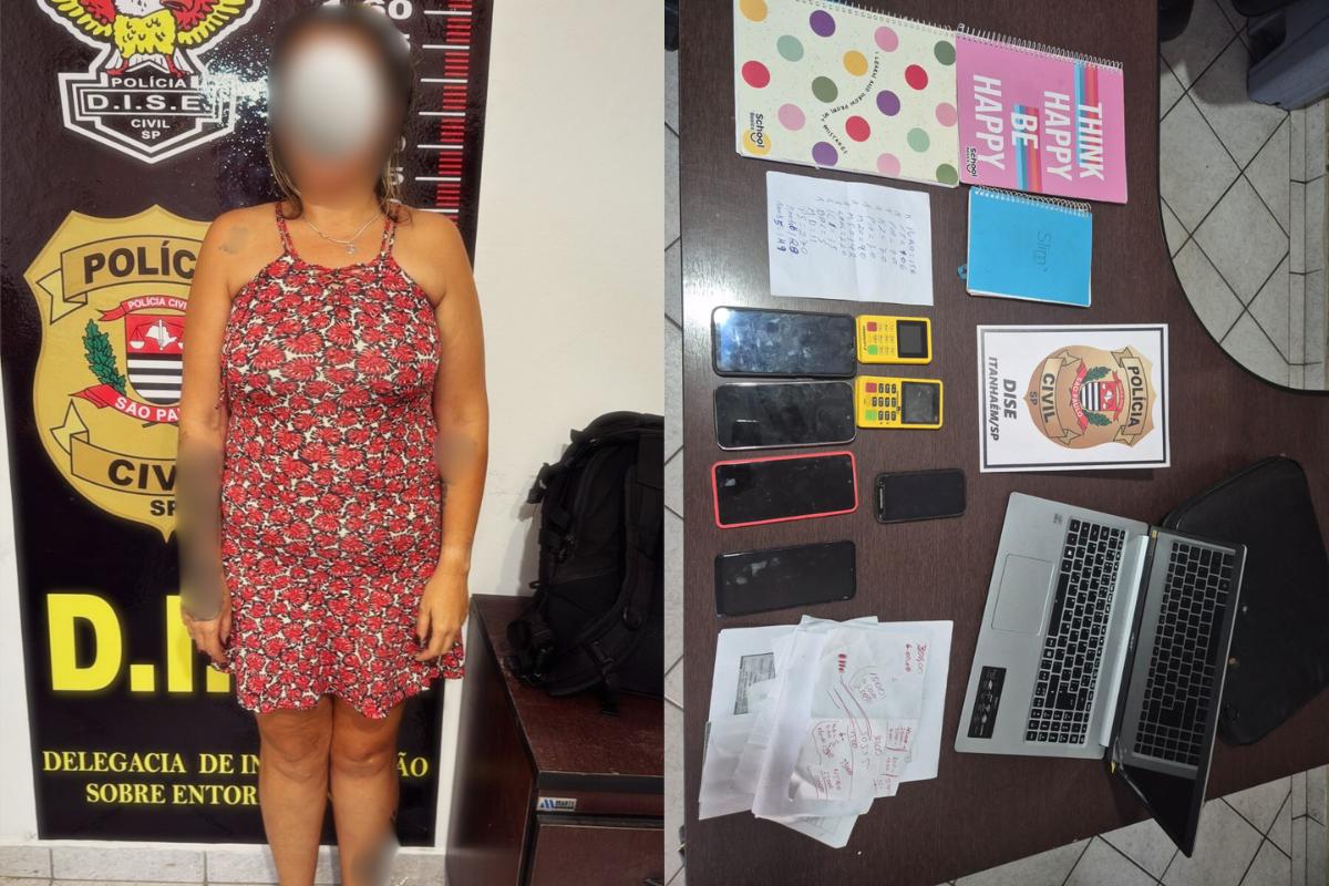 "Malévola" foi presa nesta quinta-feira (12)