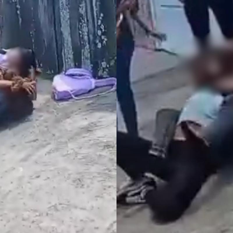 O motivo pelo qual as duas se envolveram na briga não foi revelado