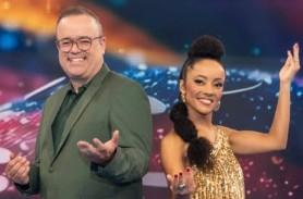 Valéria Almeida apresenta, ao lado de Everaldo Marques, os desfiles das escolas de samba do Grupo Especial de São Paulo