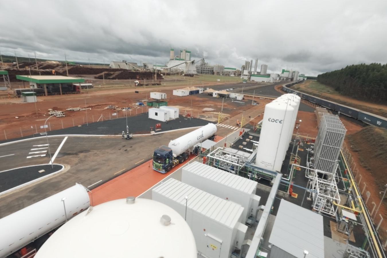 Uma indústria instalada em Indianápolis tornou-se a primeira unidade fora do Estado a receber GNL