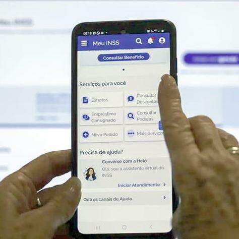 Pedidos podem ser feitos por meio do aplicativo ou portal Meu INSS