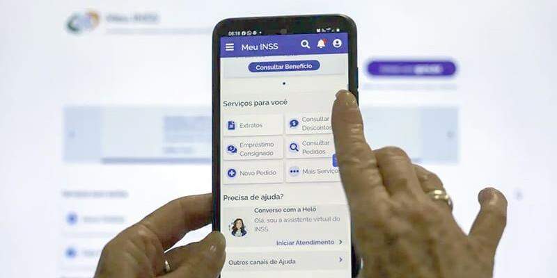 Pedidos podem ser feitos por meio do aplicativo ou portal Meu INSS