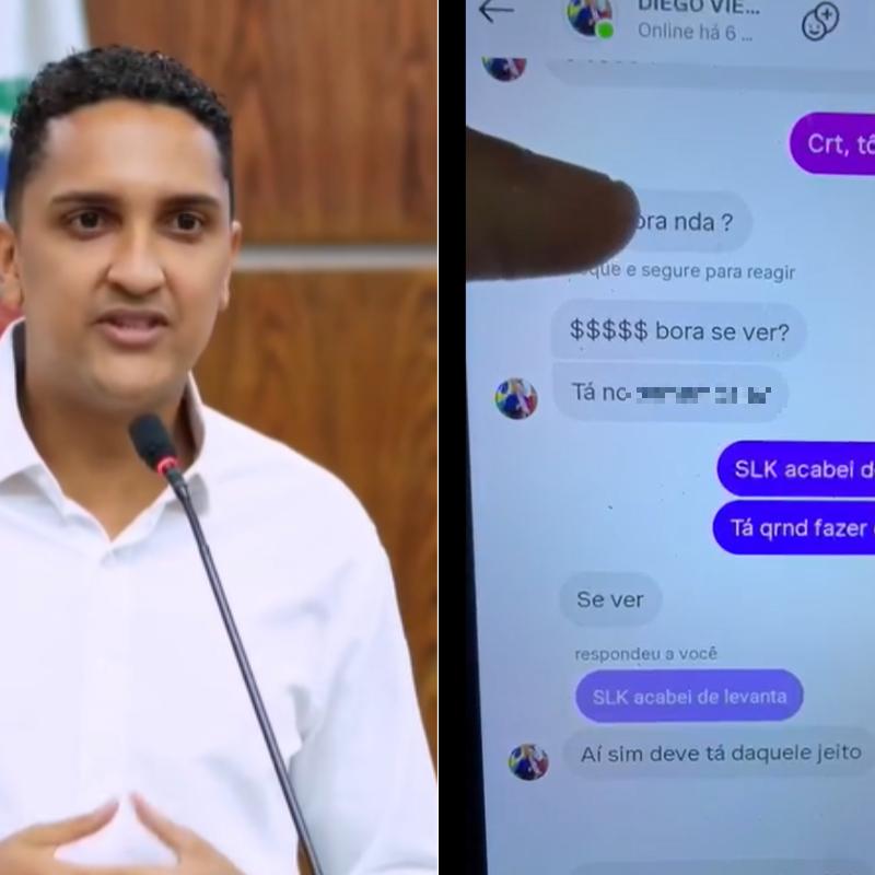 Vereador Diego Vieira (PRD), de Praia Grande, é investigado por suspeita de aliciamento de menores pelas redes sociais