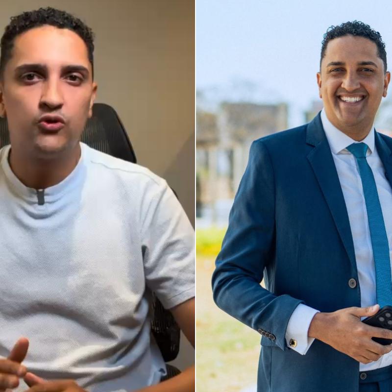 Vereador de Praia Grande, Diego VIeira (PRD) falou pela primeira vez após acusação