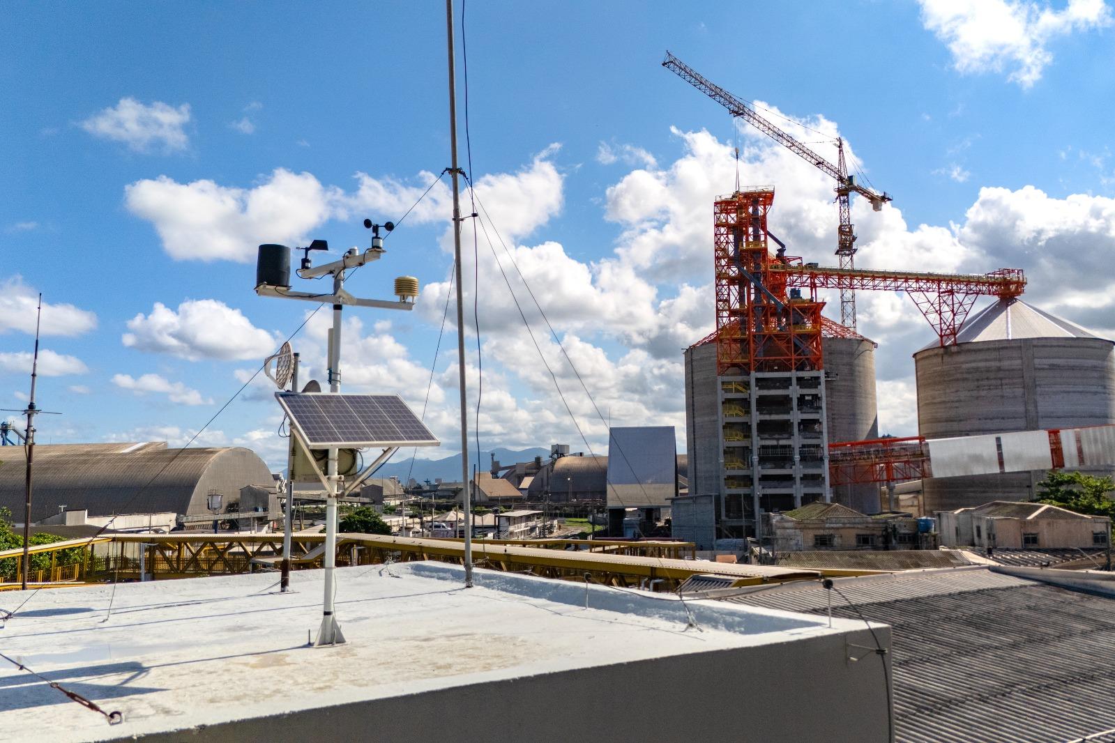 Dados são coletados 24 horas por meio de equipamentos instalados nos portos de Paranaguá e Antonina