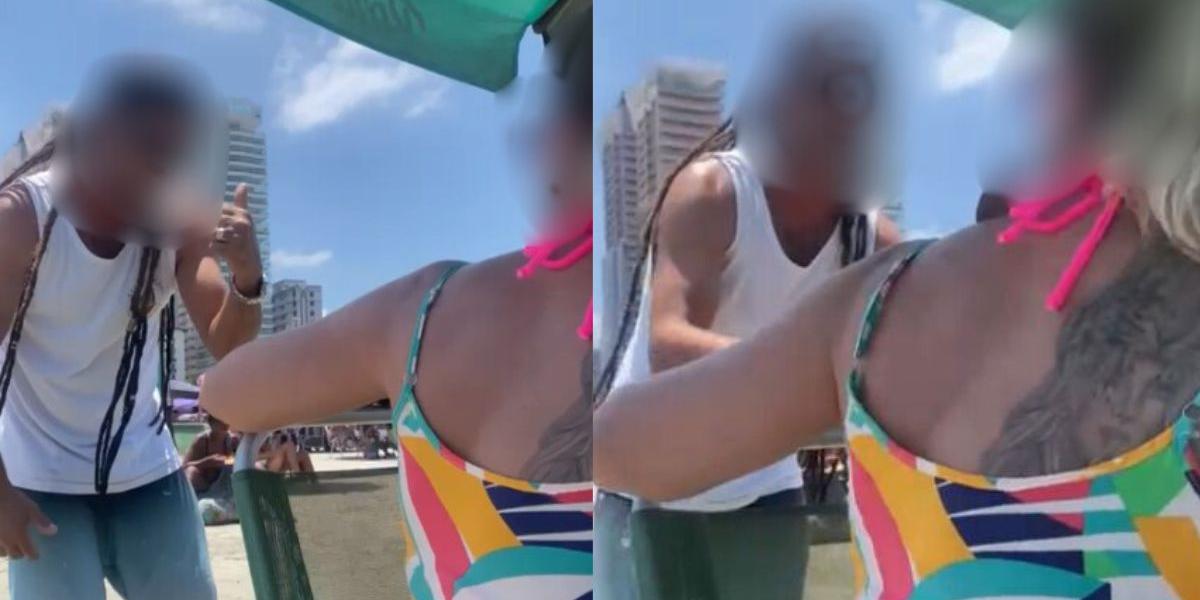 Barraca no Gonzaga é multada após denúncia de cobrança de consumação mínima em Santos