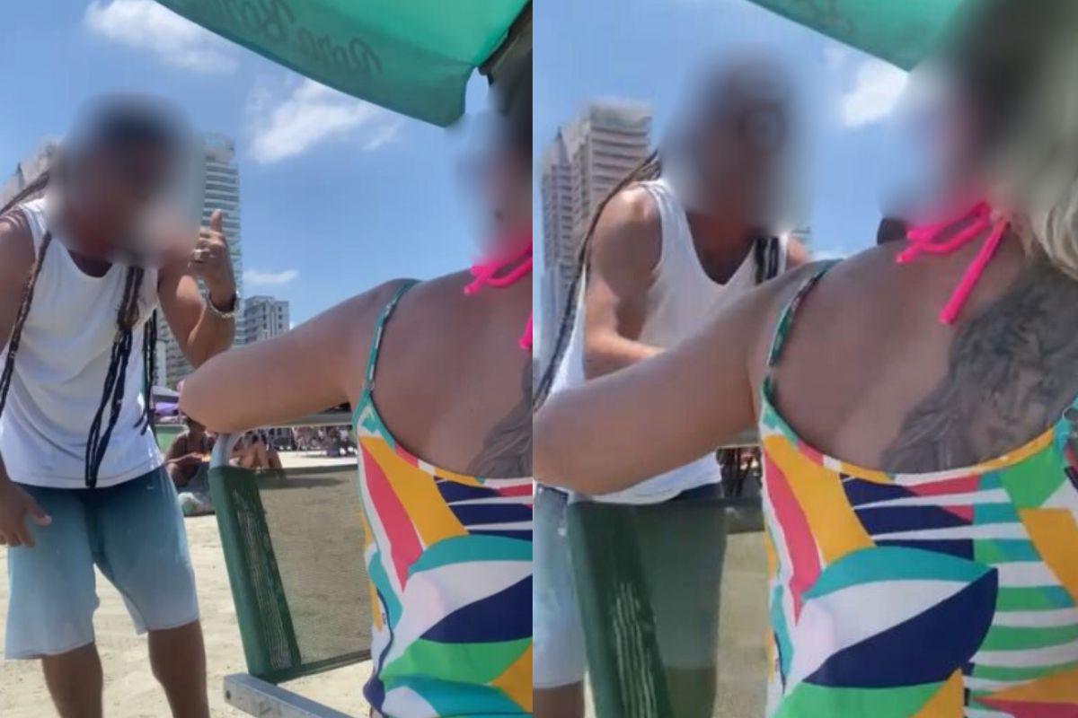 Barraca no Gonzaga é multada após denúncia de cobrança de consumação mínima em Santos