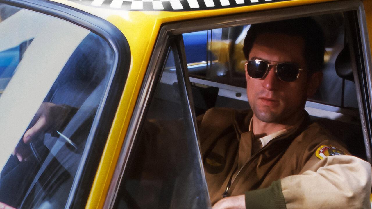 Robert De Niro em Taxi Driver, de 1976
