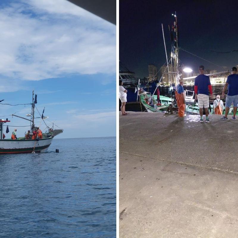 Pescadores foram autuados no Canto do Forte, em Praia Grande