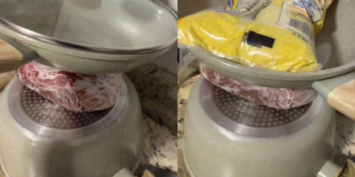 Panelas de alumínio ou cobre são bons condutores térmicos e ajudam a equalizar a temperatura mais rapidamente