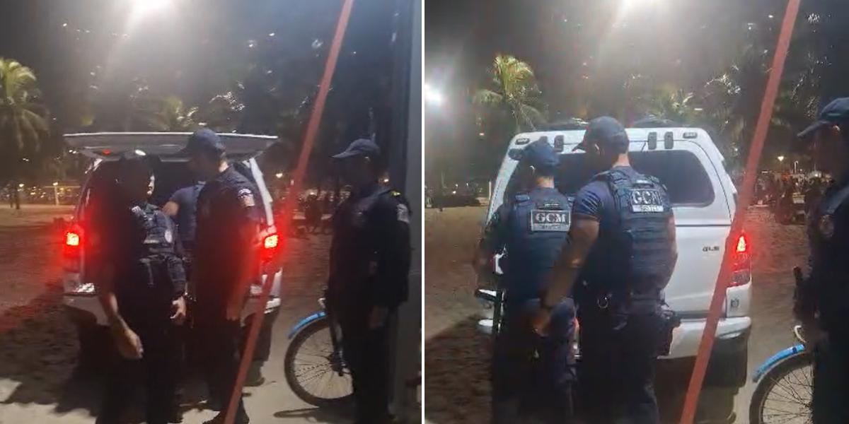 O celular do suspeito foi apreendido para apuração dos fatos