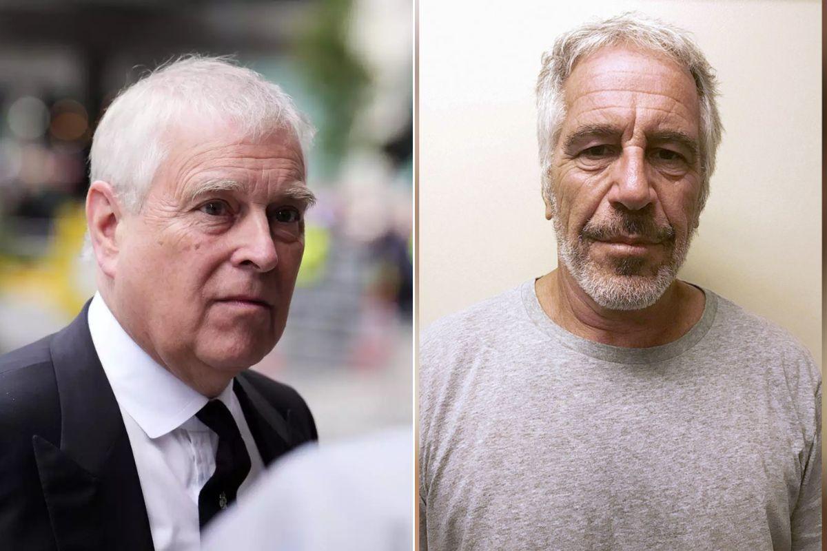 Ex-príncipe Andrew e Jeffrey Epstein