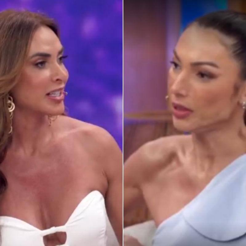Nicole Bahls surpreende Patrícia Poeta com pergunta íntima ao vivo e cria climão na Globo