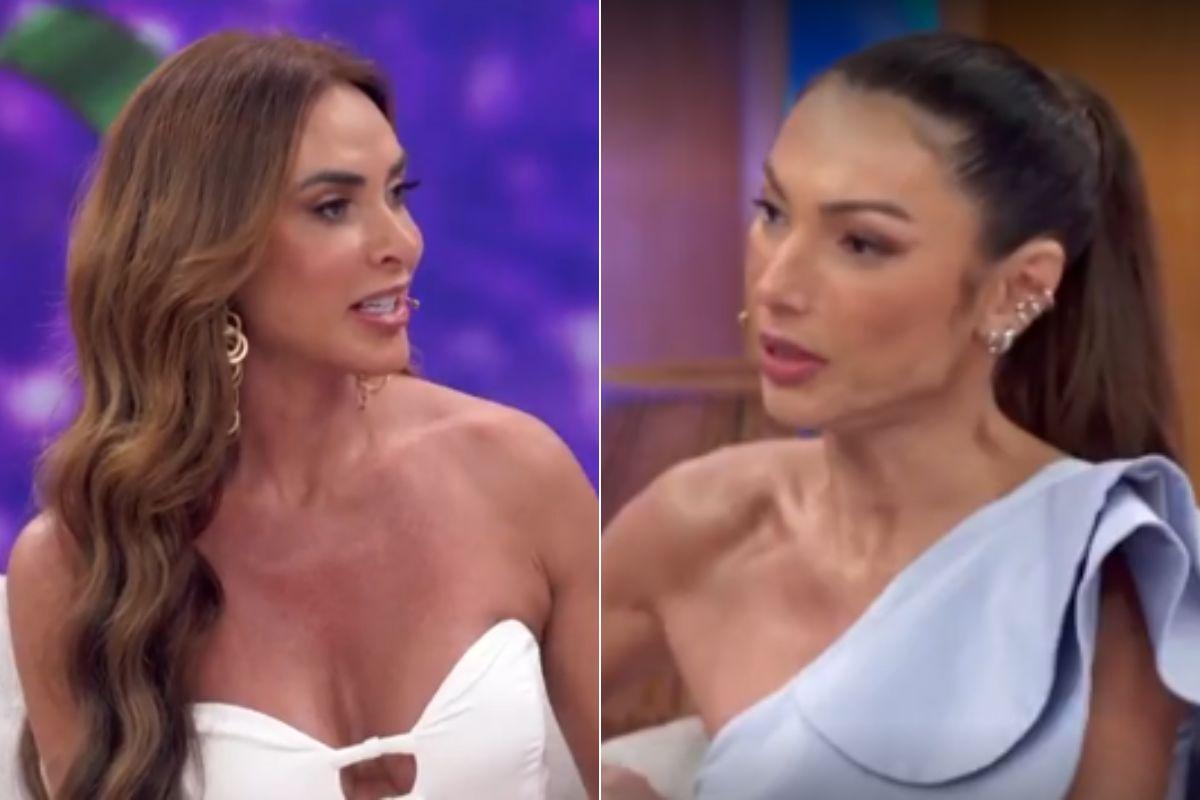 Nicole Bahls surpreende Patrícia Poeta com pergunta íntima ao vivo e cria climão na Globo