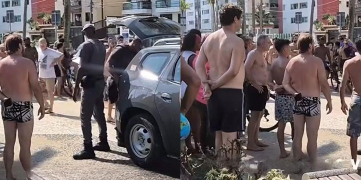 Adolescente é apreendido após furtar corrente de ouro no Boqueirão, em Praia Grande