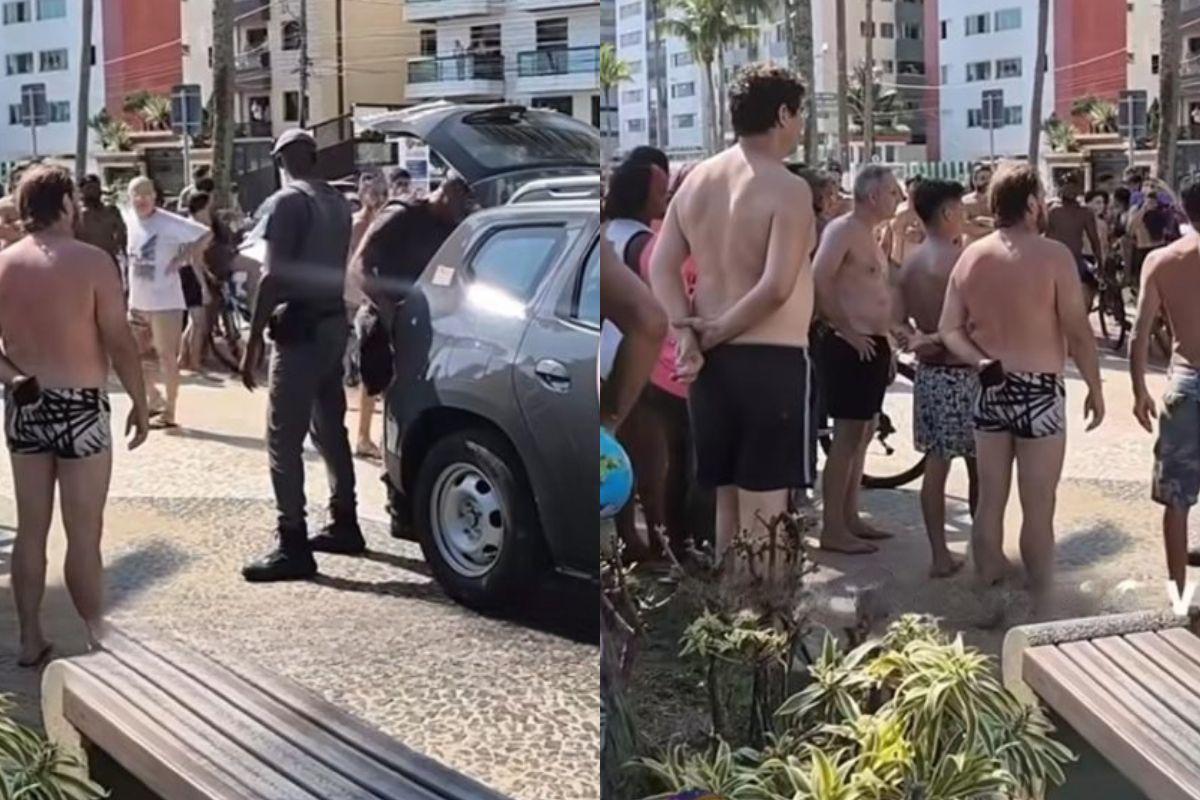 Adolescente é apreendido após furtar corrente de ouro no Boqueirão, em Praia Grande