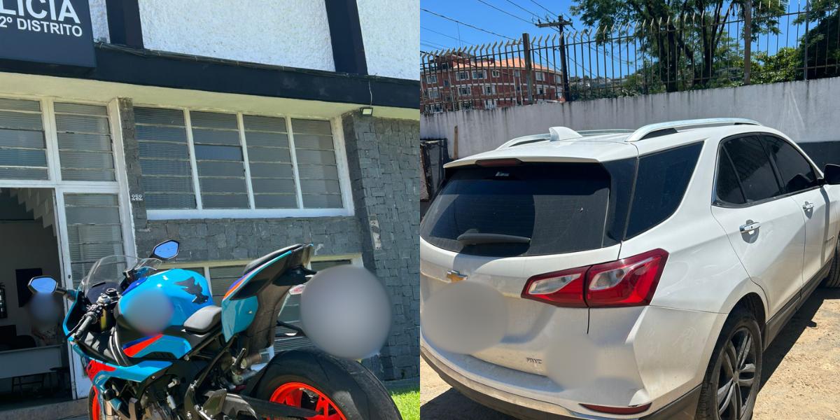 Veículos foram apreendidos pela Polícia Civil durante as ações