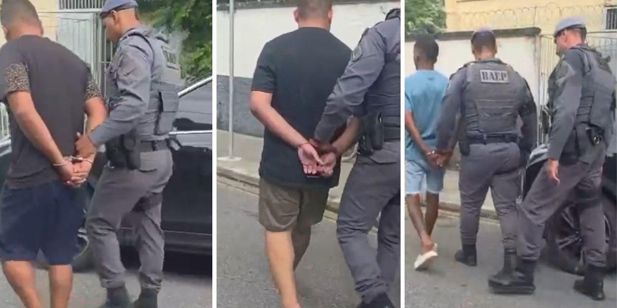 Homens foram conduzidos ao 5º DP de Santos