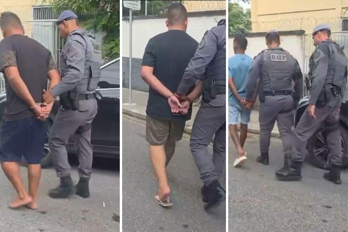 Homens foram conduzidos ao 5º DP de Santos