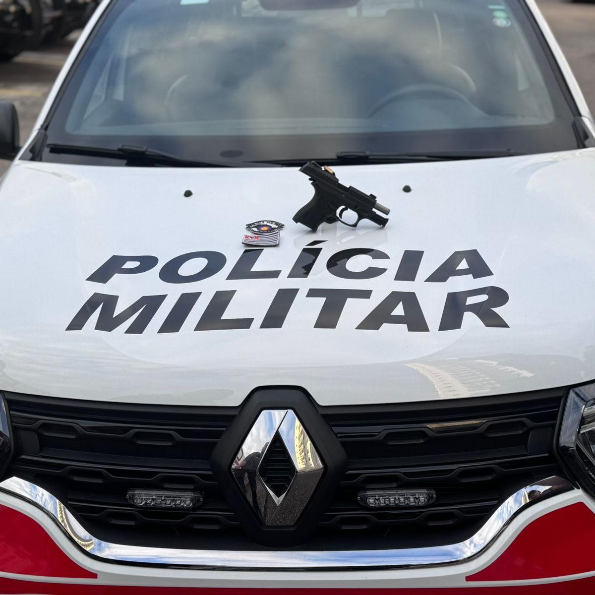 O infrator permaneceu à disposição da Justiça