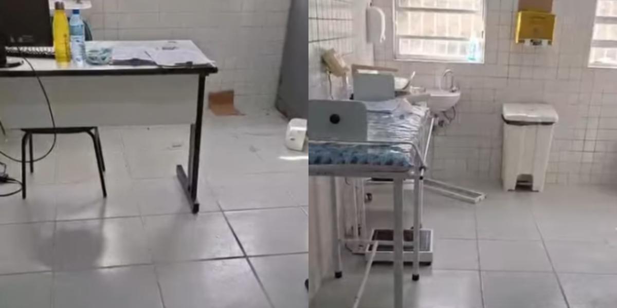 Um boletim de ocorrência foi registrado, e o caso será apurado pelas autoridades competentes