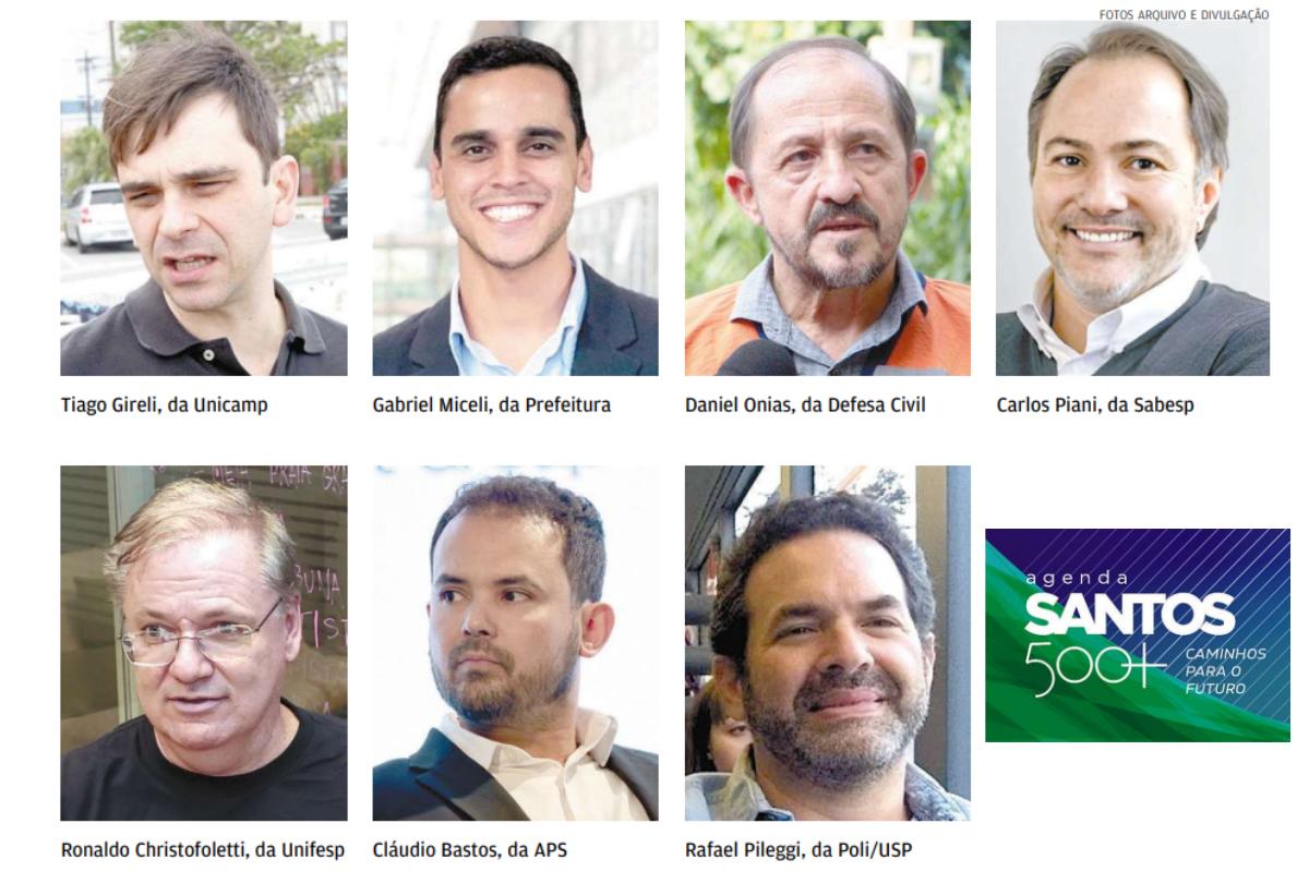 Fórum Santos 500+ discute adaptação climática e futuro da Cidade