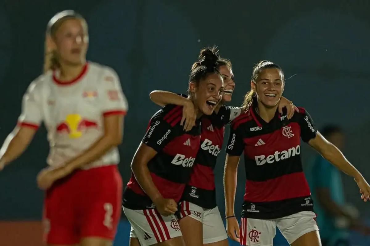 Flamengo ganhou do Bragantino