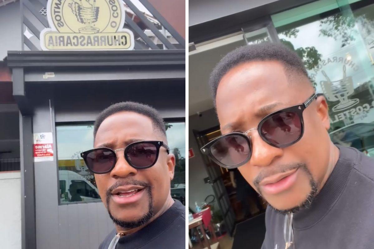 Mumuzinho relembrou o 1° encontro com sua esposa em um story do Instagram