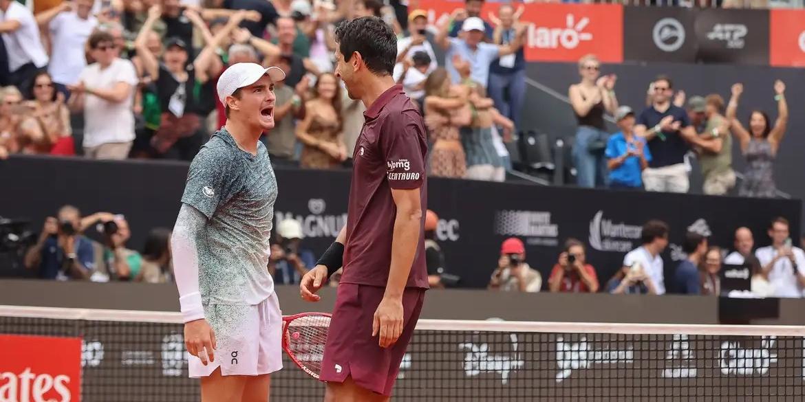 João Fonseca e Marcelo Melo se garantiram na decisão do Rio Open