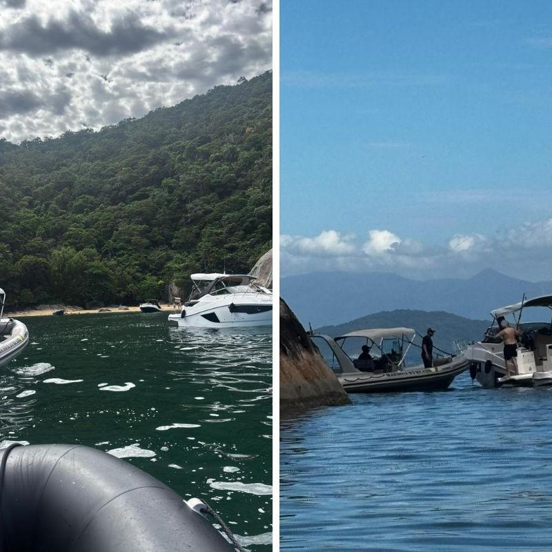 Operação conjunta aconteceu na Praia do Moisés, uma das praias mais isoladas da Cidade