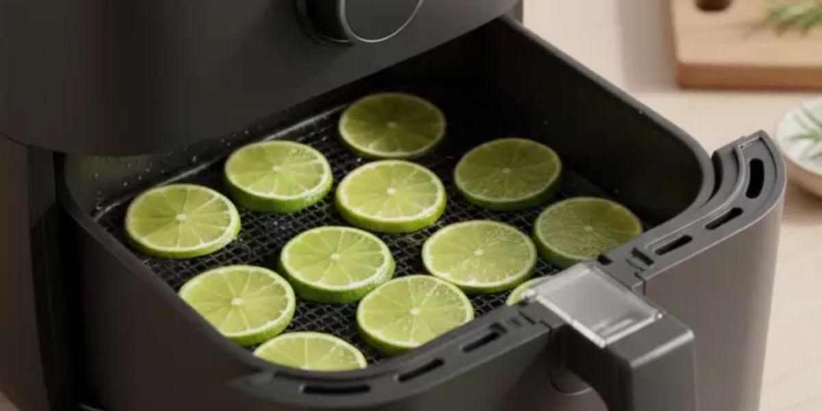 Ingrediente comum na cozinha ajuda a neutralizar odores, soltar gordura e facilitar a limpeza da airfryer de forma rápida e segura