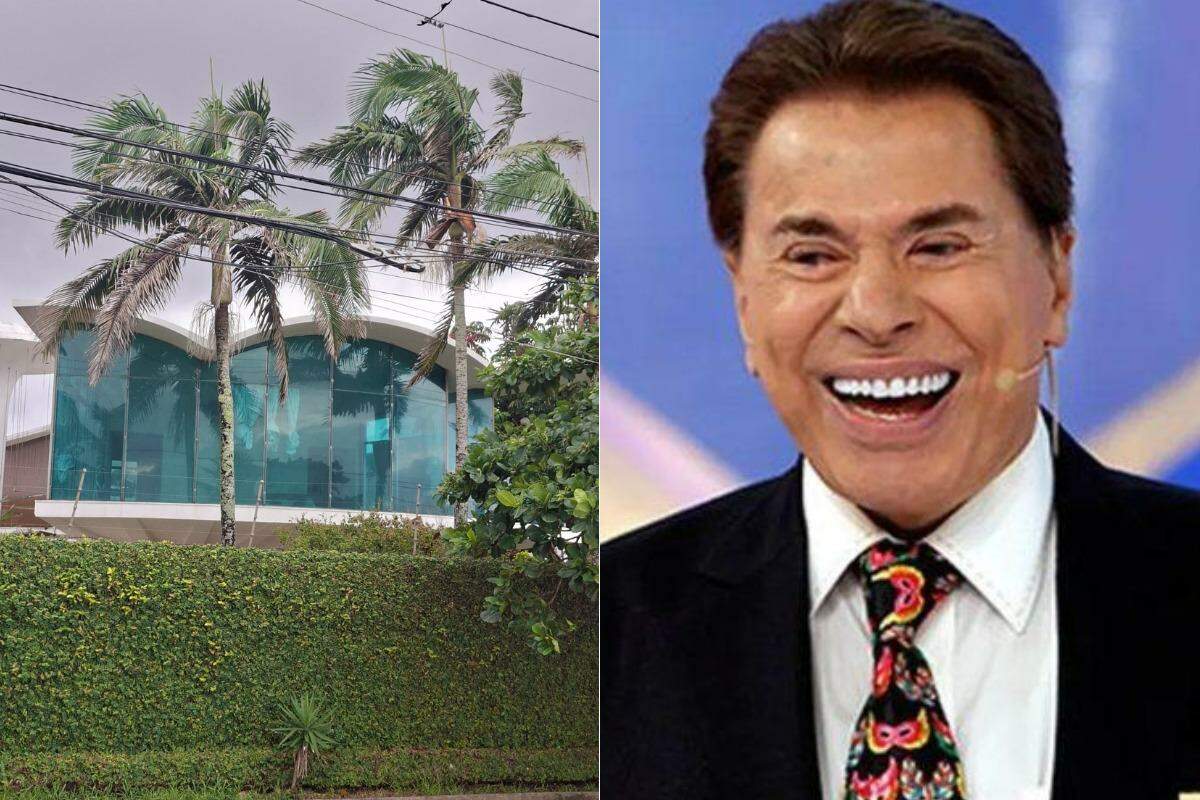 A mansão de Silvio Santos em Guarujá foi construída pelos Matarazzo, inspirada em posto de gasolina da Alemanha, e ainda pertence à família Abravanel