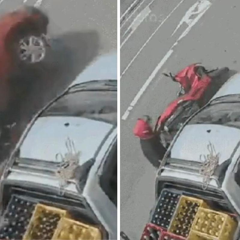 Vítima, de 56 anos, chegou a se levantar, mas teve uma parada cardíaca logo após ser atropelado na Avenida Nossa Senhora de Fátima, em Santos