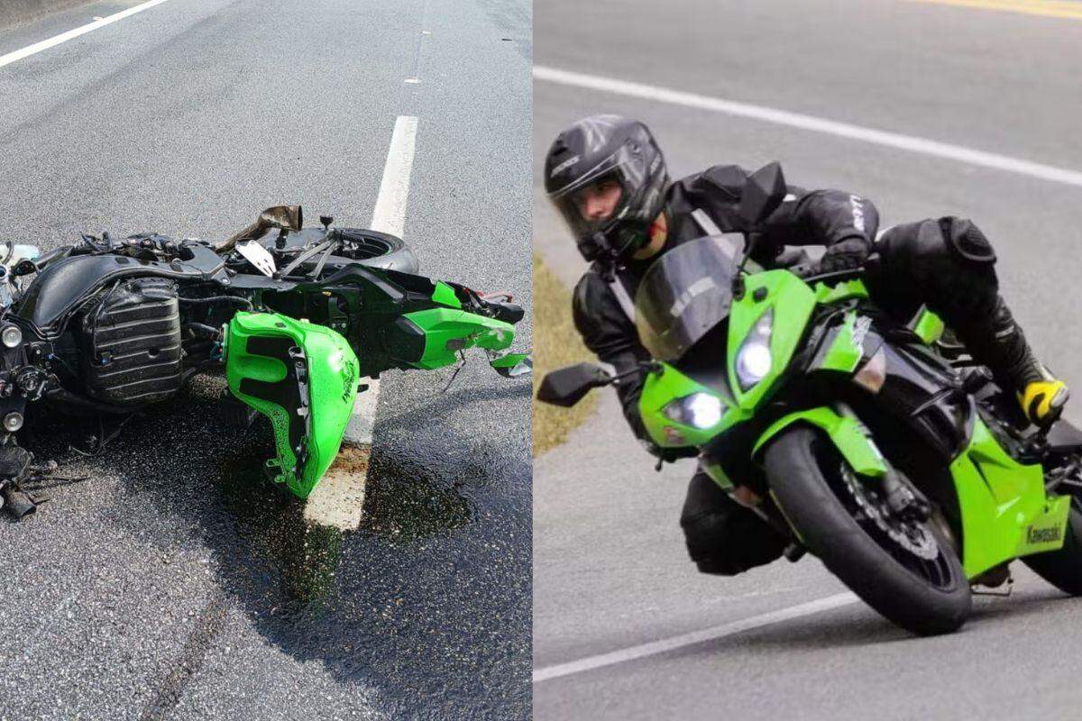 Motociclista morto em rodovia sonhava viver das redes sociais, diz viúva