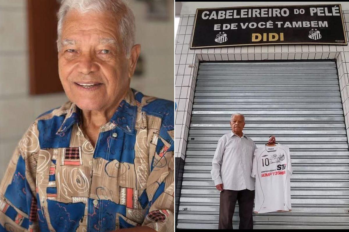 Seo Didi cortou por anos o cabelo do Rei Pelé, seu salão funcionava próximo à Vila Belmiro