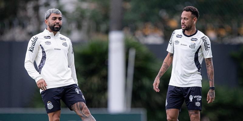 Santos aposta no talento e poder de decisão de Gabigol e Neymar para derrotar o Vasco