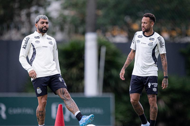 Santos aposta no talento e poder de decisão de Gabigol e Neymar para derrotar o Vasco