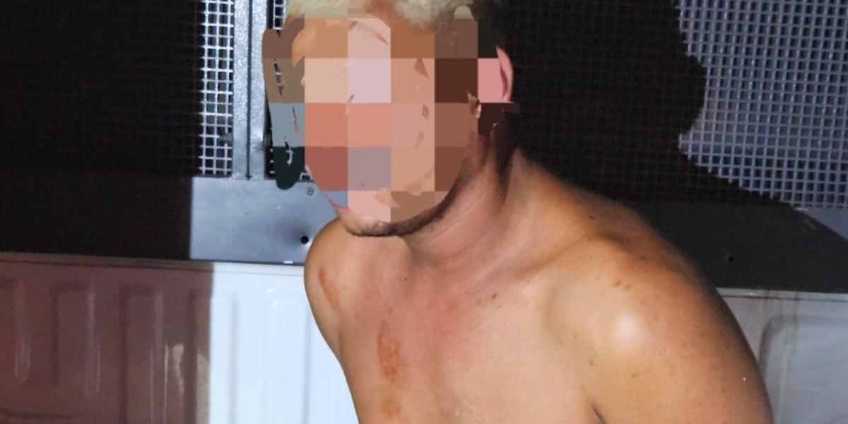 O agressor, de 26 anos, foi preso e encaminhado à Delegacia de Apiaí