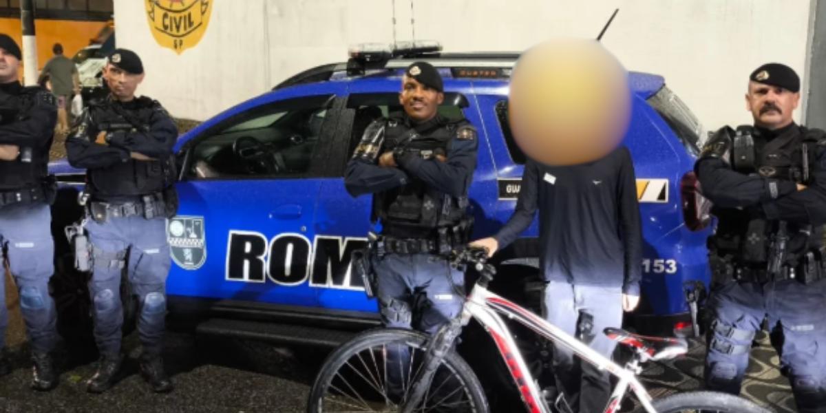 Bicicleta foi recuperada pela GCM de São Vicente