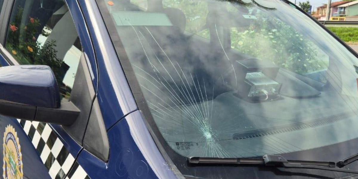 Incorporada à frota da GCM de Mongaguá há apenas 15 dias, a viatura passará por reparos, diz a Prefeitura