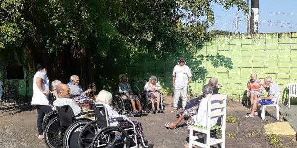 Até o momento, a instituição continua prestando atendimento aos residentes que se encontram na casa