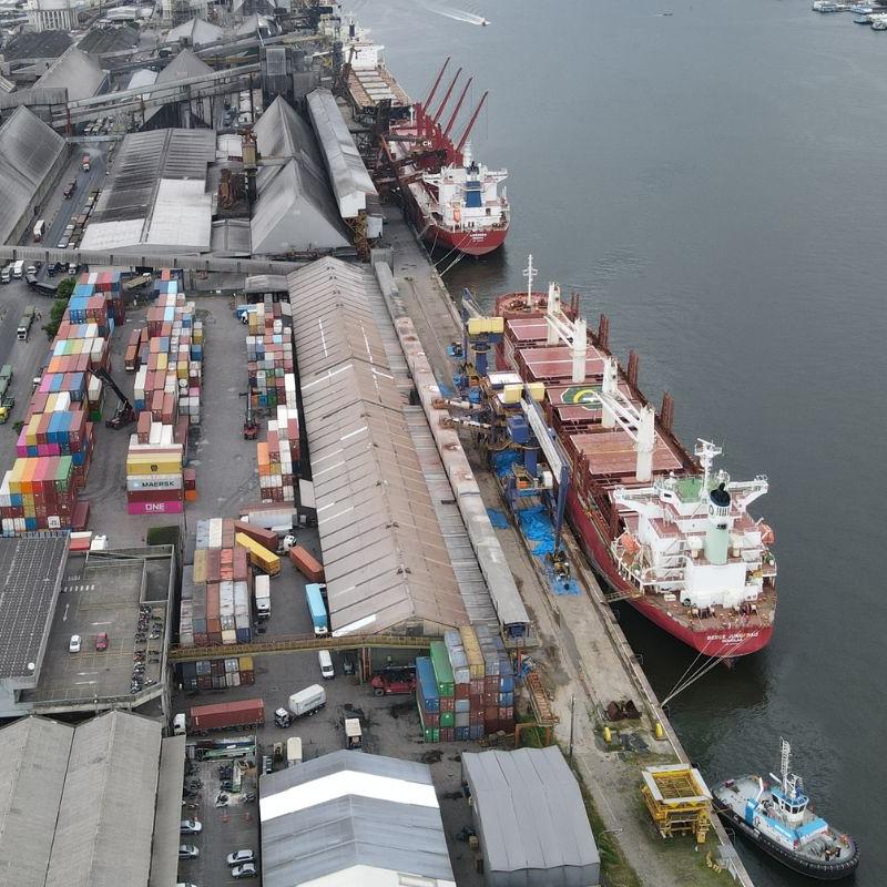 Segundo a Semil, a Baixada Santista é estratégica para o Governo Paulista por abrigar o Porto de Santos