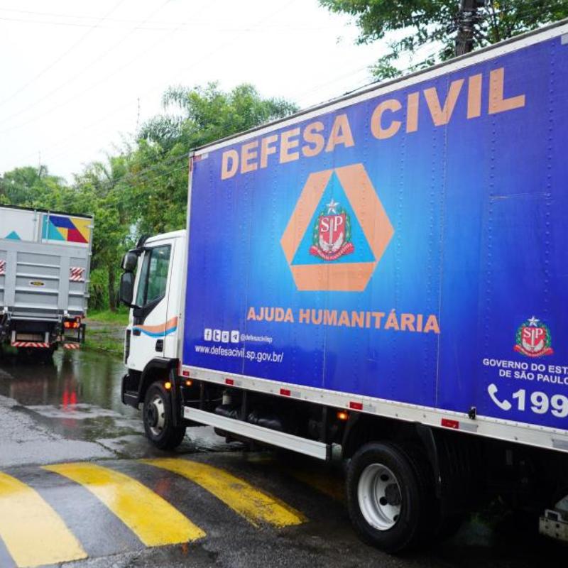Estado envia ajuda humanitária para famílias afetadas pelas chuvas em Mongaguá