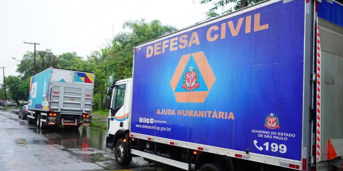 Estado envia ajuda humanitária para famílias afetadas pelas chuvas em Mongaguá